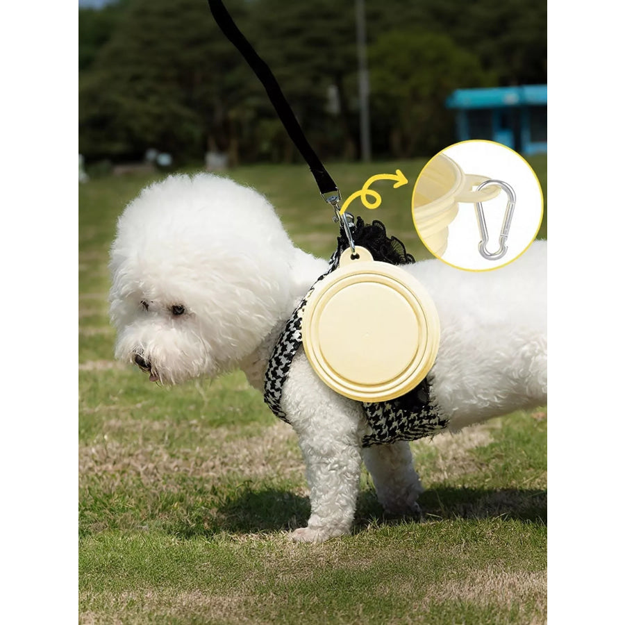 Portable Collapsible Pet Bowls Apparel and Accessories