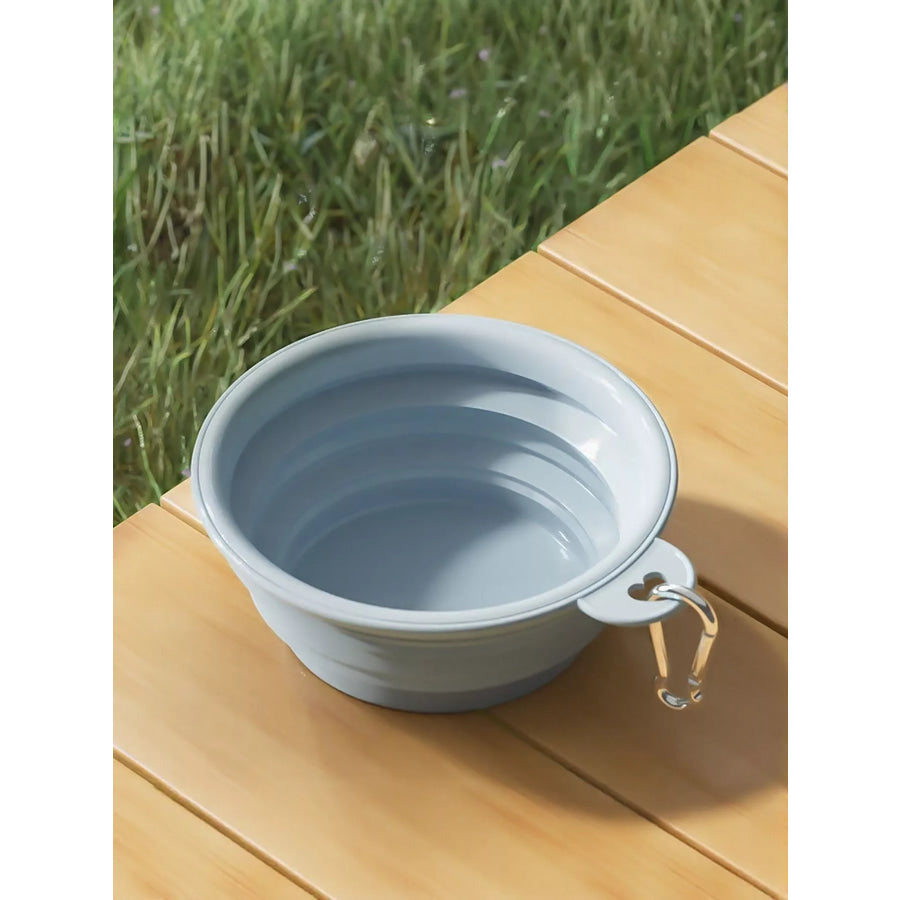 Portable Collapsible Pet Bowls Light Blue / S Apparel and Accessories