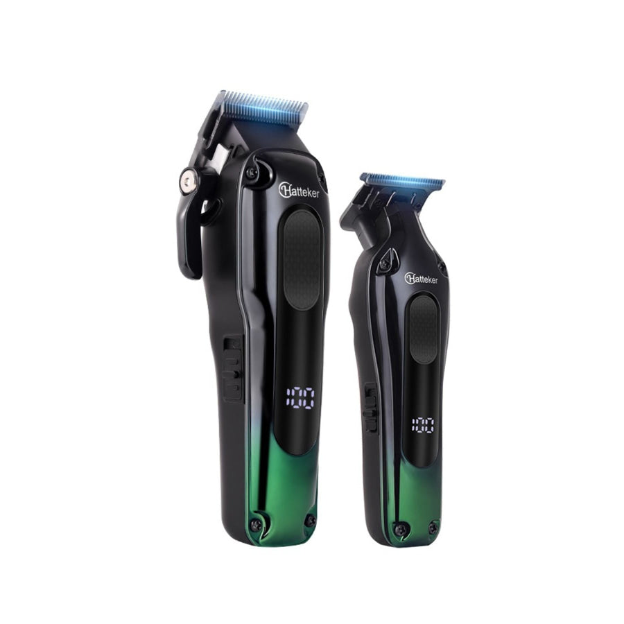 Portable Cordless Hair Clipper Dark Green / ONESIZE Apparel and Accessories