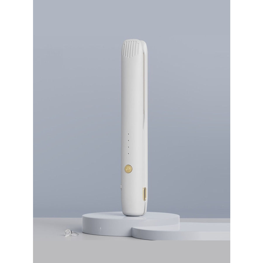 Portable Cordless Hair Straightener White / ONESIZE Apparel and Accessories