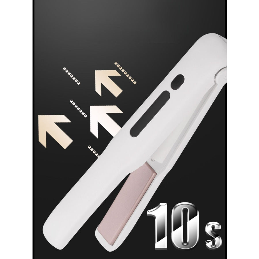 Portable Cordless Hair Straightener White / ONESIZE Apparel and Accessories