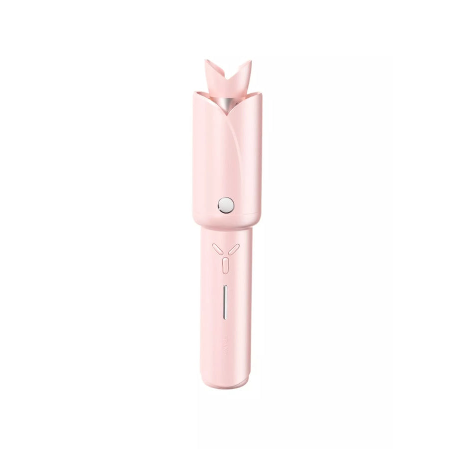 Portable Curling Iron Blush Pink / ONESIZE Apparel and Accessories