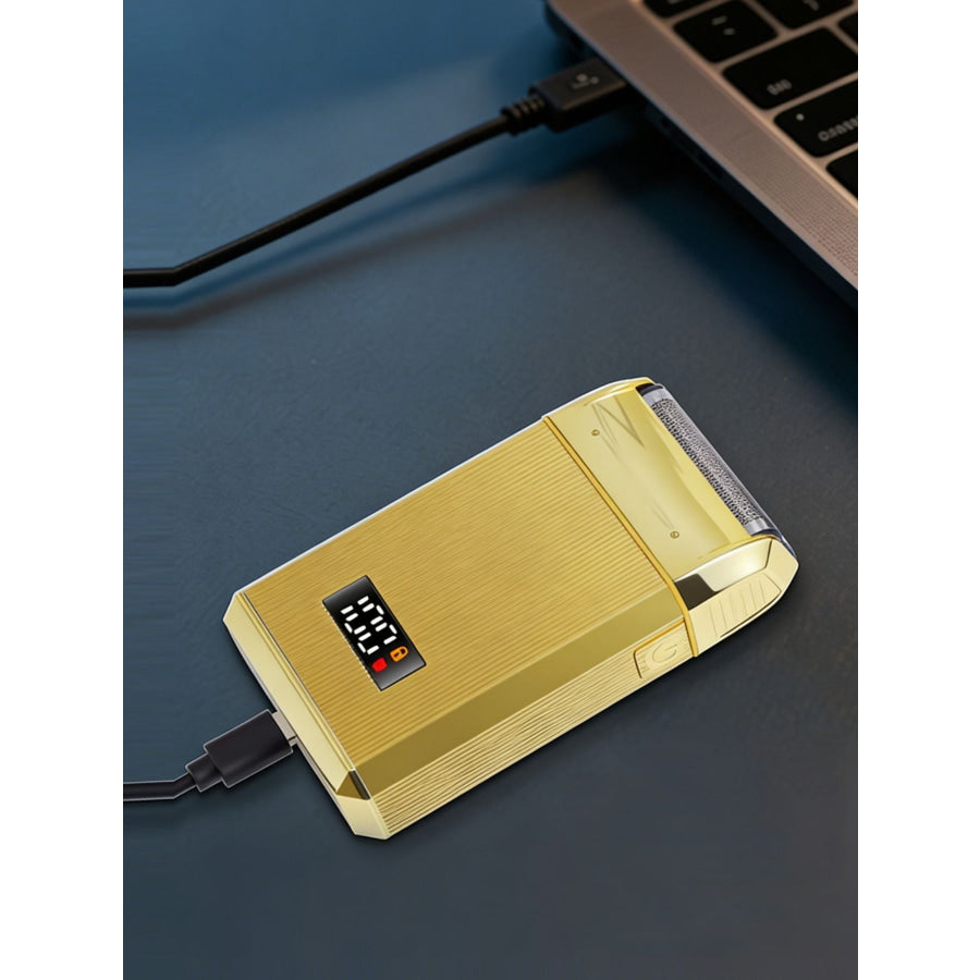 Portable Electric Foil Shaver with LED Display Apparel and Accessories