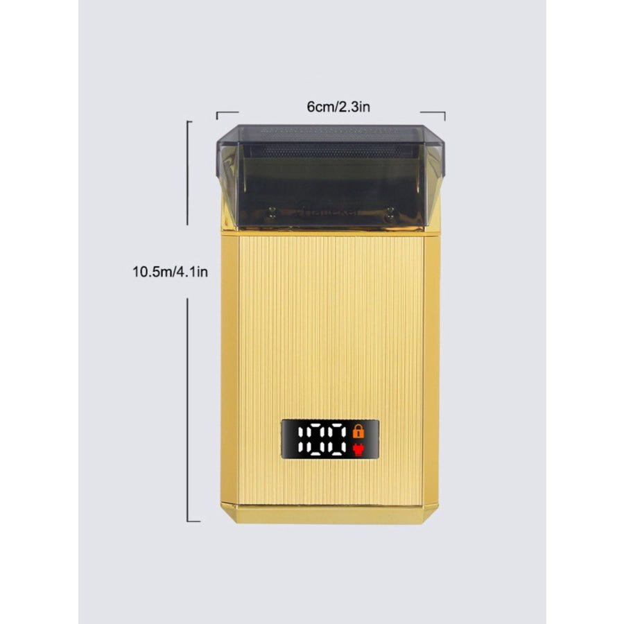 Portable Electric Foil Shaver with LED Display Apparel and Accessories
