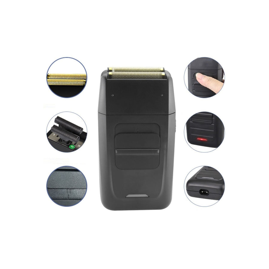 Portable Electric Shaver Black / ONESIZE Apparel and Accessories