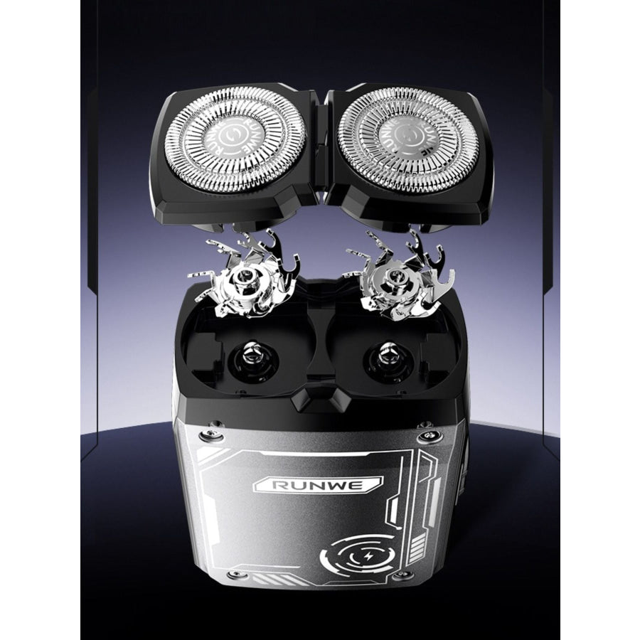 Portable Electric Shaver Black / ONESIZE Apparel and Accessories