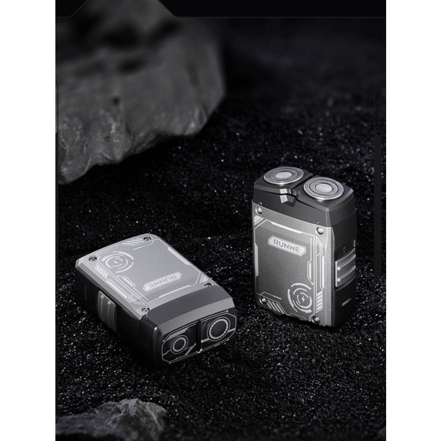 Portable Electric Shaver Black / ONESIZE Apparel and Accessories