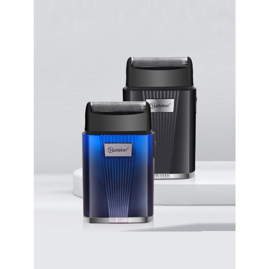 Portable Electric Shaver Blue / One Size Apparel and Accessories