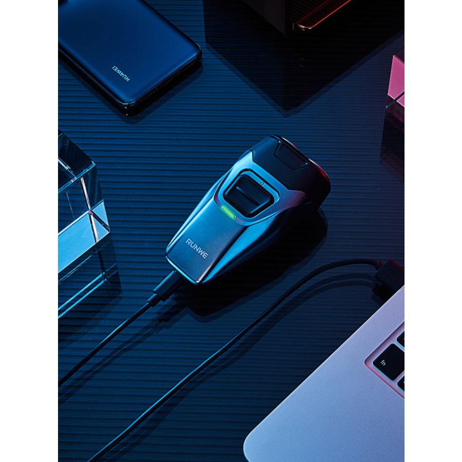 Portable Electric Shaver Blue / ONESIZE Apparel and Accessories