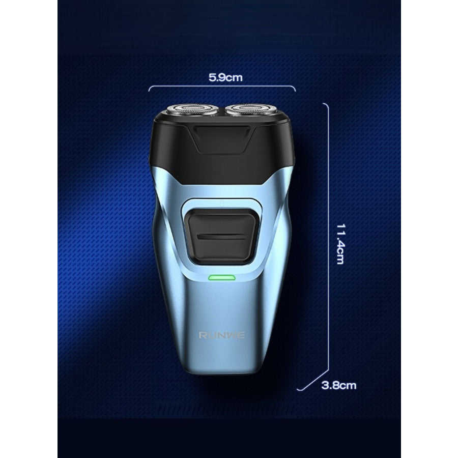 Portable Electric Shaver Blue / ONESIZE Apparel and Accessories