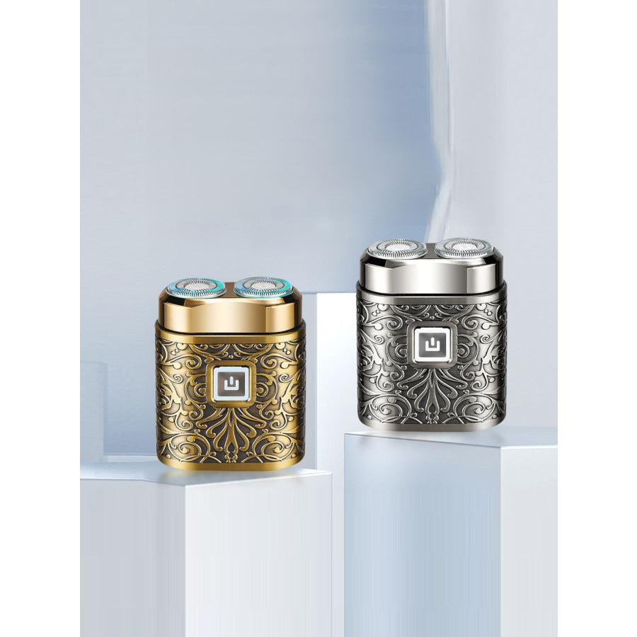 Portable Electric Shaver Silver / One Size Apparel and Accessories