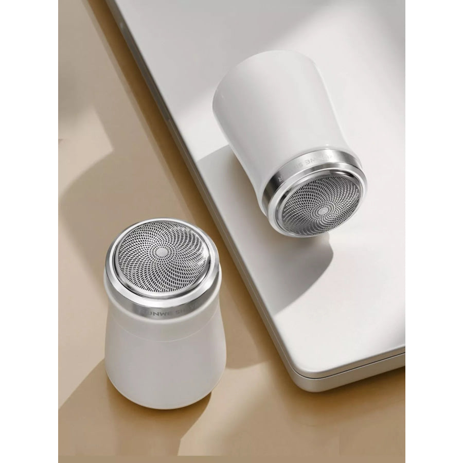 Portable Electric Shaver White / ONESIZE Apparel and Accessories