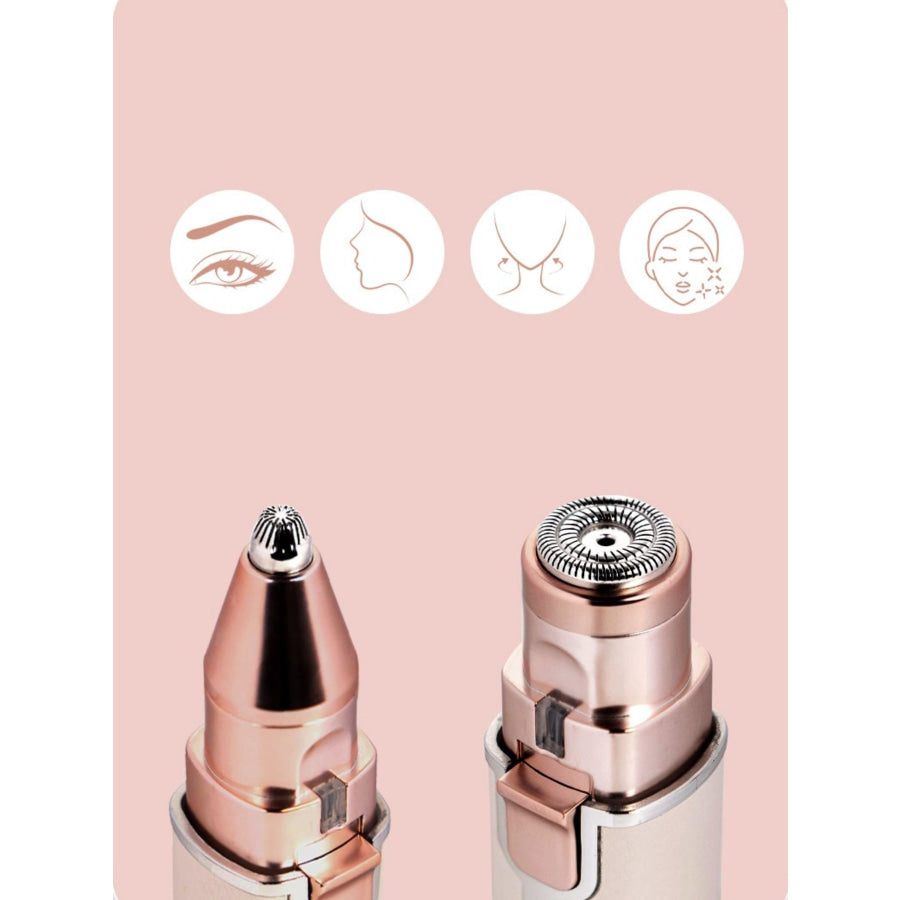 Portable Eyebrow Trimmer Beige / ONESIZE Apparel and Accessories