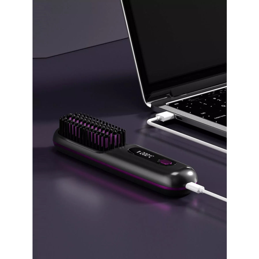 Portable Fast Heating Straightening Comb Apparel and Accessories