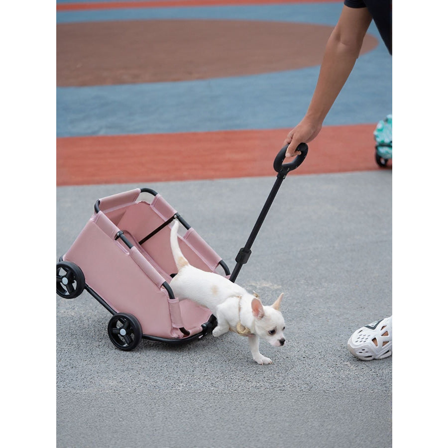 Portable Folding Pet Stroller Wagon Apparel and Accessories