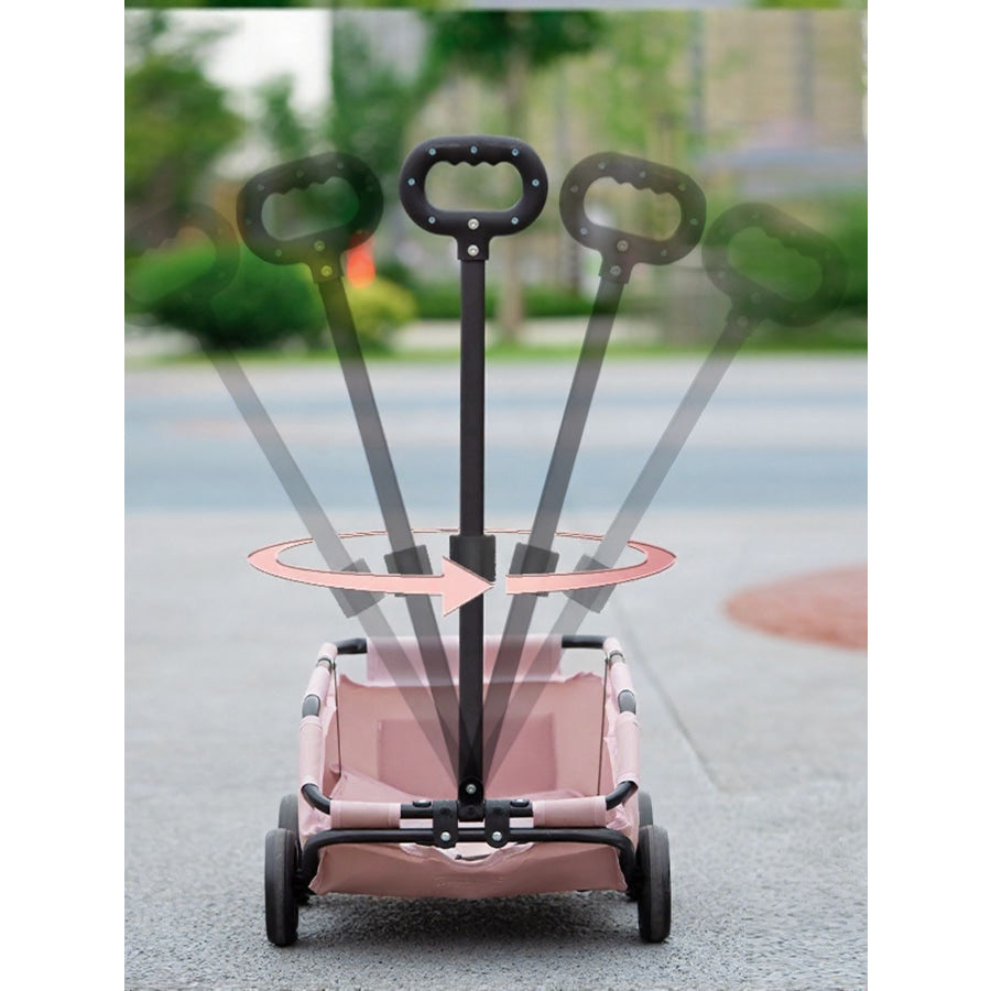 Portable Folding Pet Stroller Wagon Apparel and Accessories
