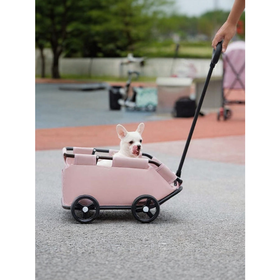 Portable Folding Pet Stroller Wagon Apparel and Accessories