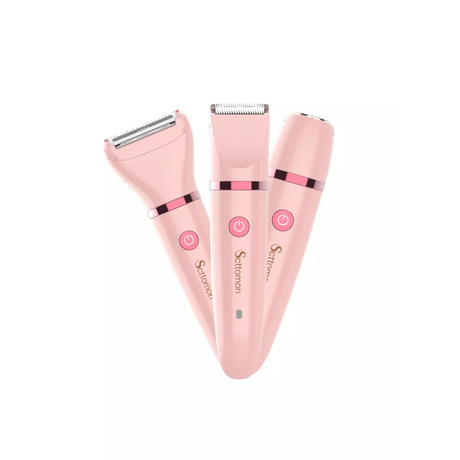 Portable Hair Removal Epilator Pale Blush / ONESIZE Apparel and Accessories