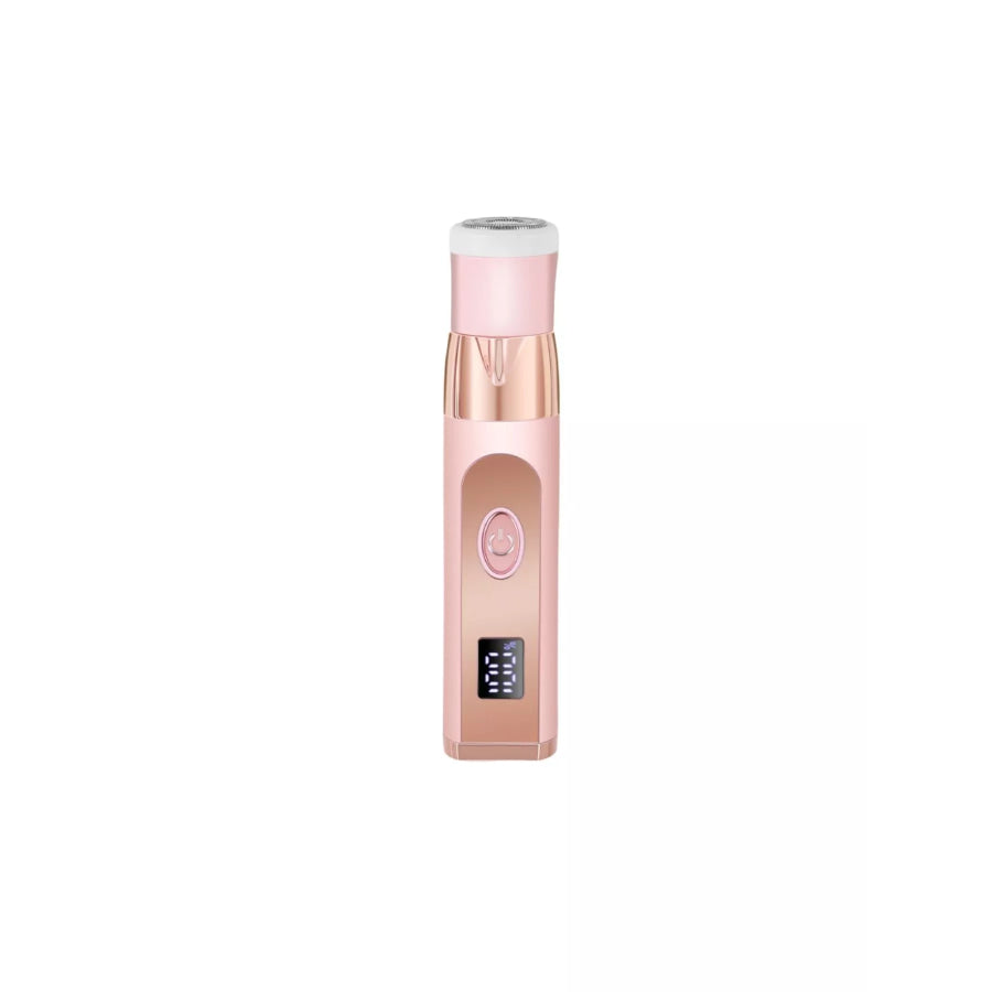 Portable Hair Removal Epilator Pink / One Size Apparel and Accessories