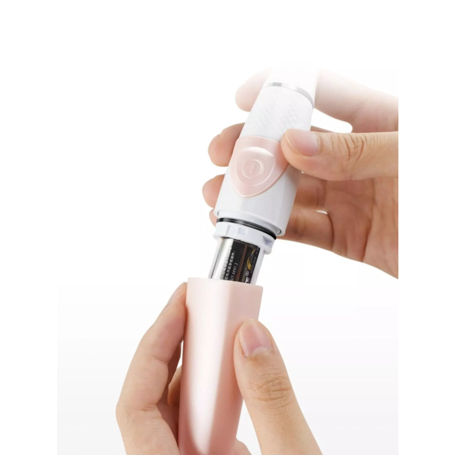 Portable Hair Removal Epilator Pink / One Size Apparel and Accessories