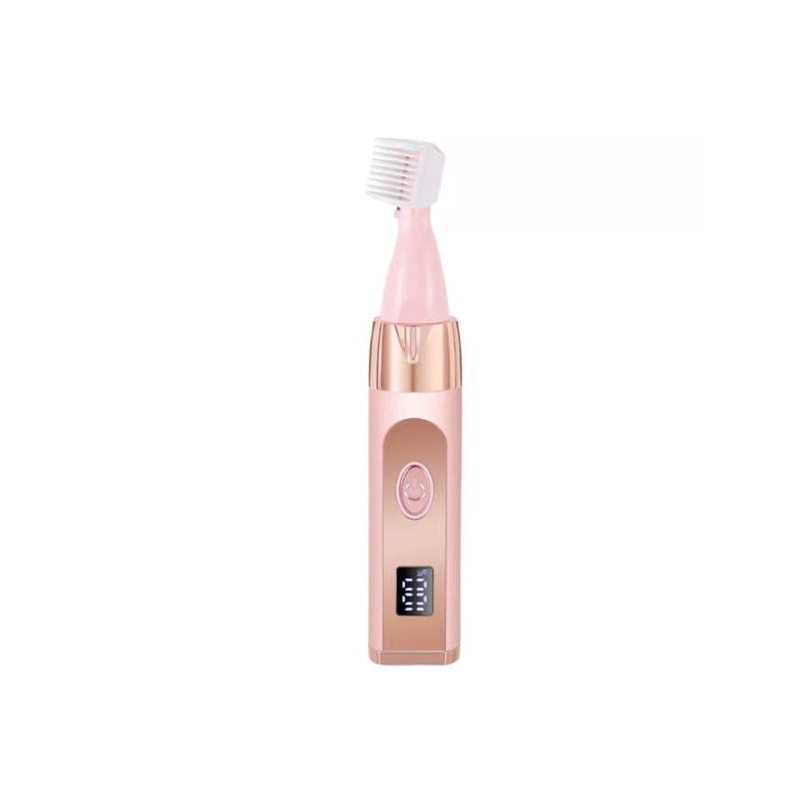 Portable Hair Removal Epilator Pink / One Size Apparel and Accessories