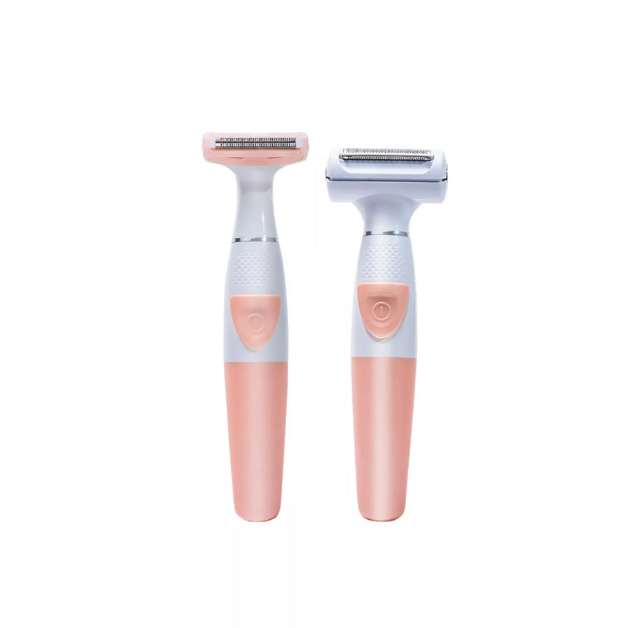 Portable Hair Removal Epilator Pink / One Size Apparel and Accessories