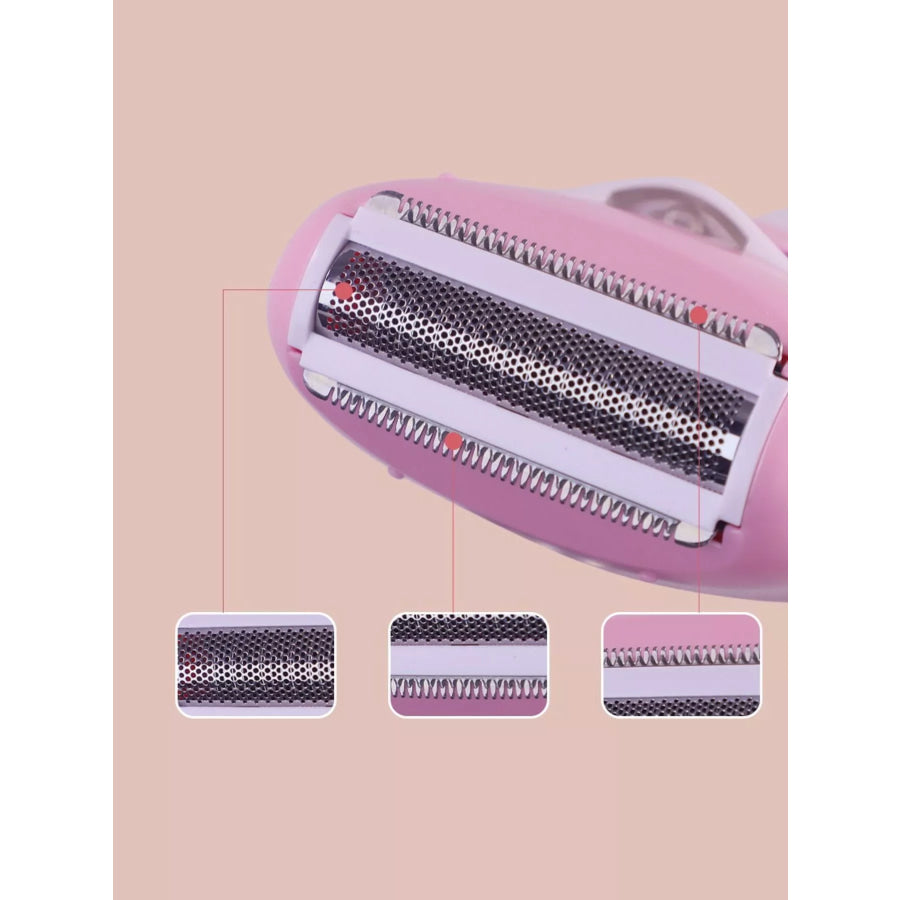Portable Hair Removal Epilator Pink / ONESIZE Apparel and Accessories