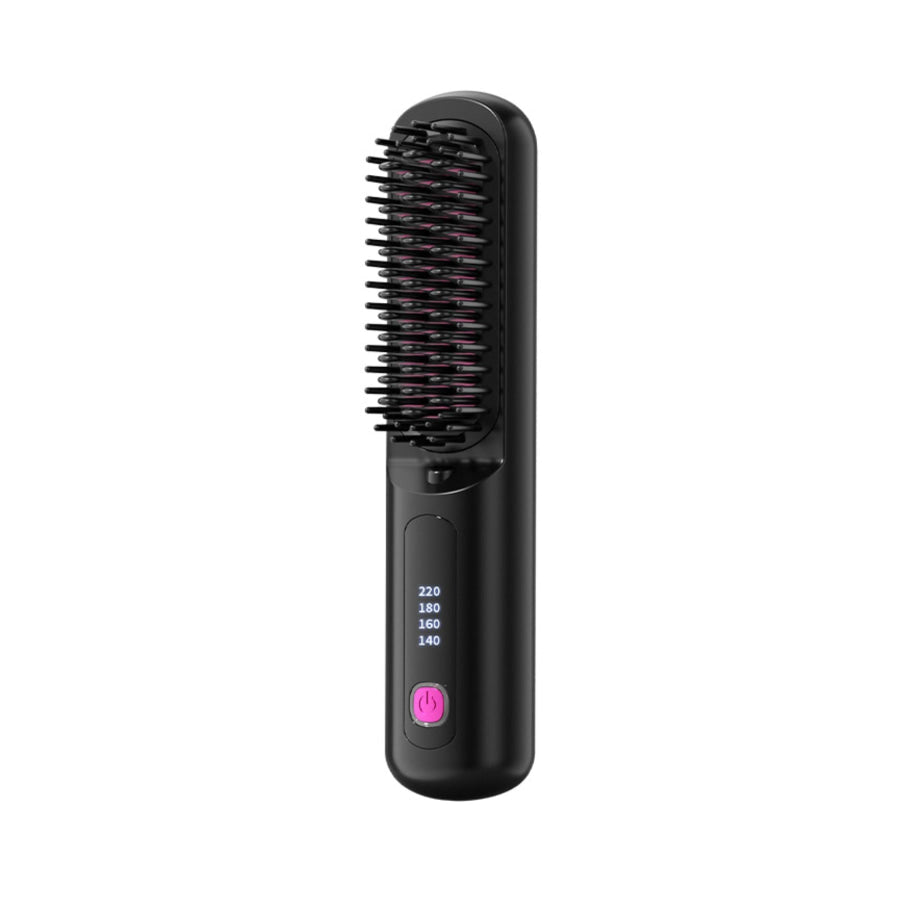 Portable Heated Hair Straightening Comb Apparel and Accessories