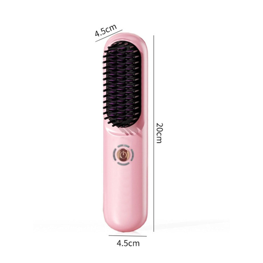Portable Heated Hair Straightening Comb Apparel and Accessories