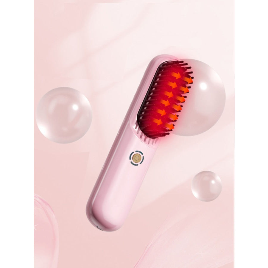 Portable Heated Hair Straightening Comb Apparel and Accessories