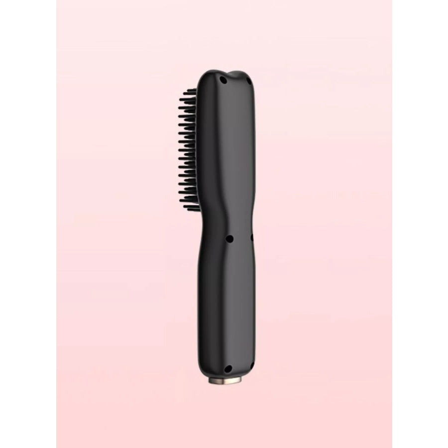 Portable Heated Hair Straightening Comb Black / One Size Apparel and Accessories