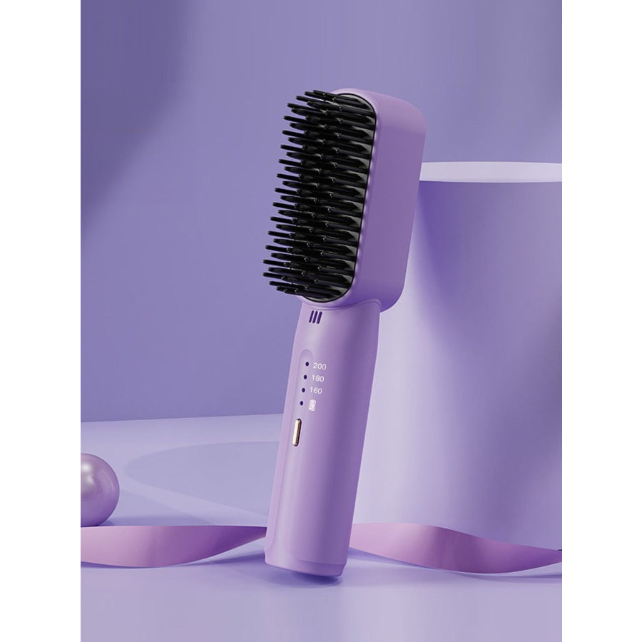 Portable Heated Straightening Comb Apparel and Accessories