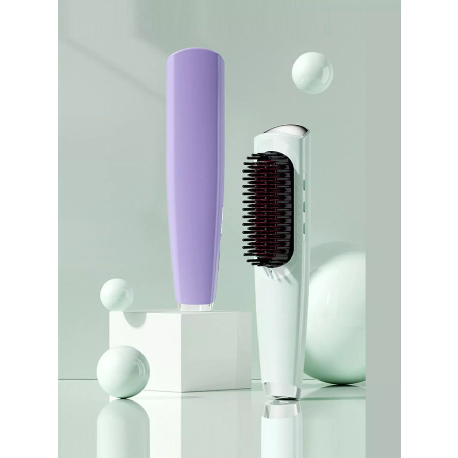 Portable Heated Straightening Comb Apparel and Accessories