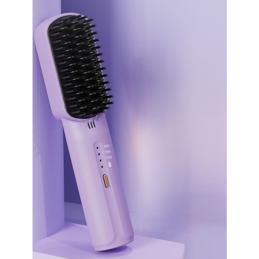 Portable Heated Straightening Comb Apparel and Accessories