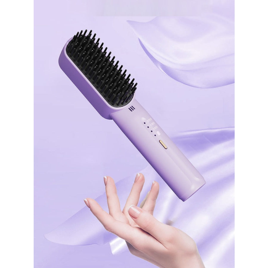 Portable Heated Straightening Comb Apparel and Accessories