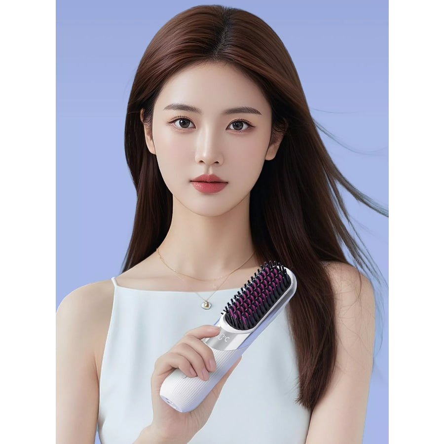 Portable Heated Straightening Comb Apparel and Accessories