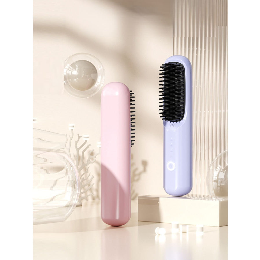 Portable Heated Straightening Comb Apparel and Accessories