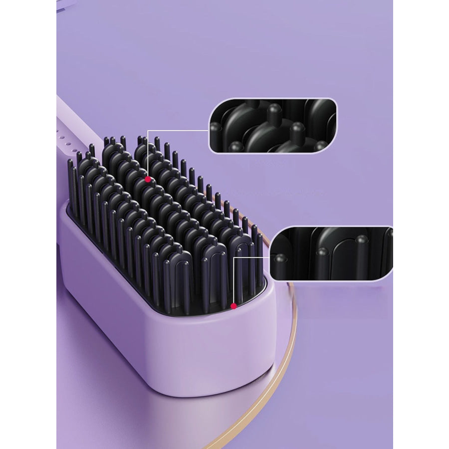 Portable Heated Straightening Comb Apparel and Accessories