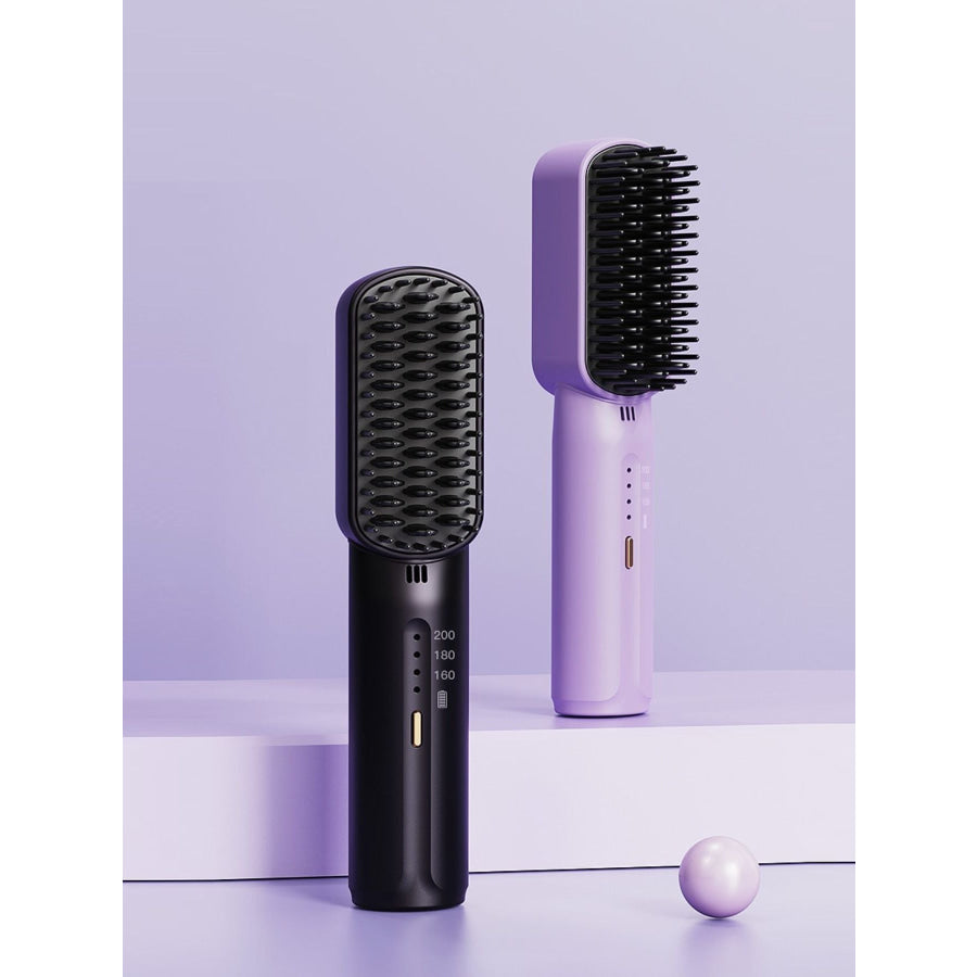 Portable Heated Straightening Comb Apparel and Accessories
