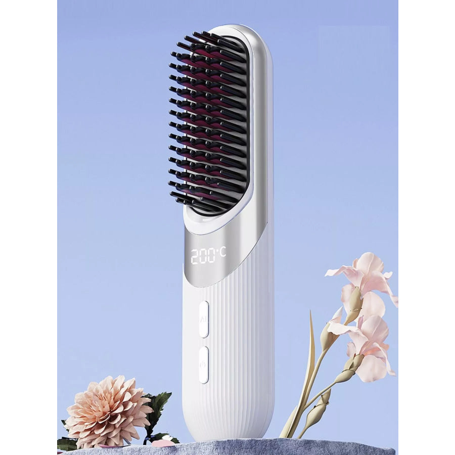 Portable Heated Straightening Comb Apparel and Accessories