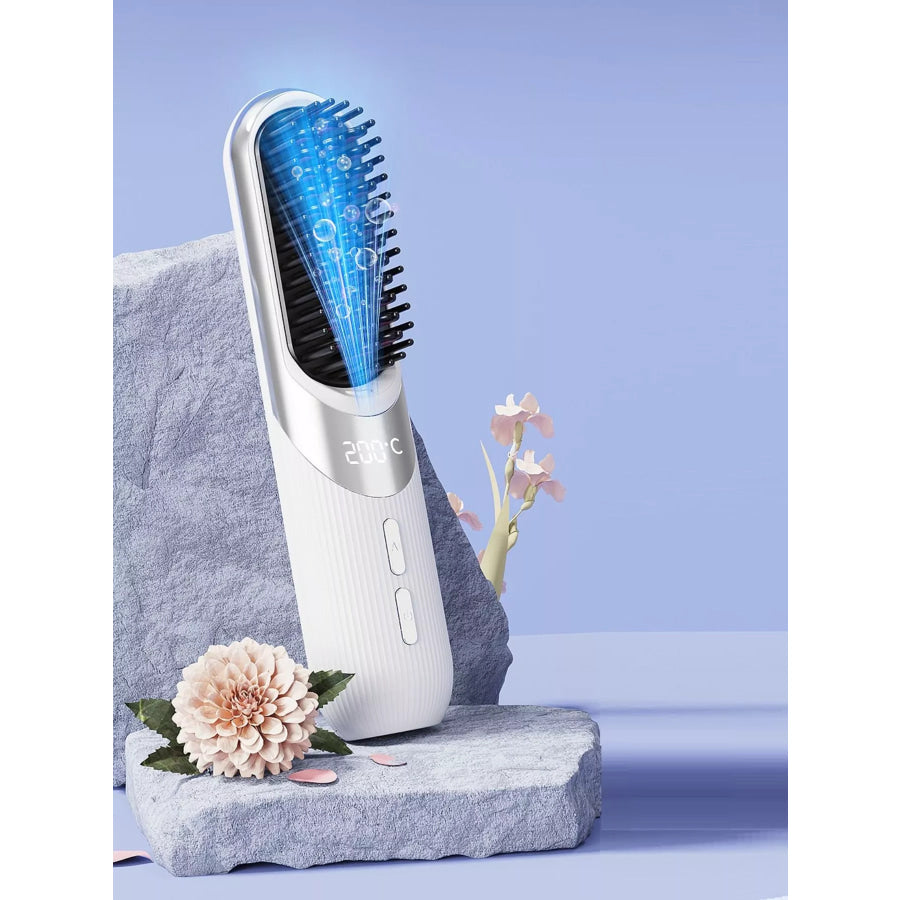Portable Heated Straightening Comb Apparel and Accessories