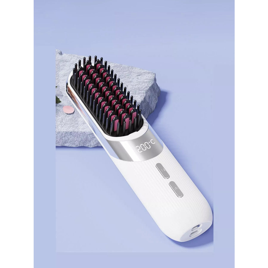 Portable Heated Straightening Comb Apparel and Accessories