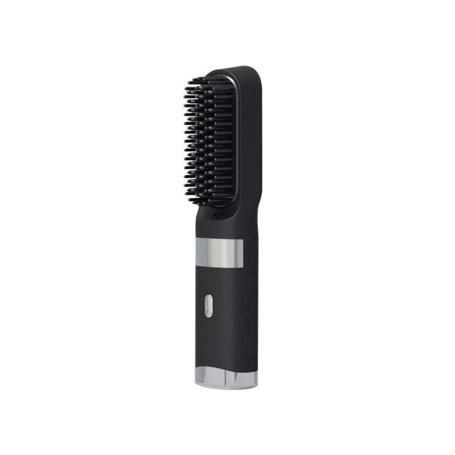 Portable Heated Straightening Comb Black / One Size Apparel and Accessories