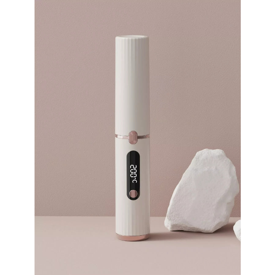 Portable Heated Straightening Comb Milky White / One Size Apparel and Accessories
