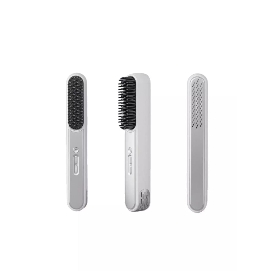 Portable Heated Straightening Comb White / One Size Apparel and Accessories