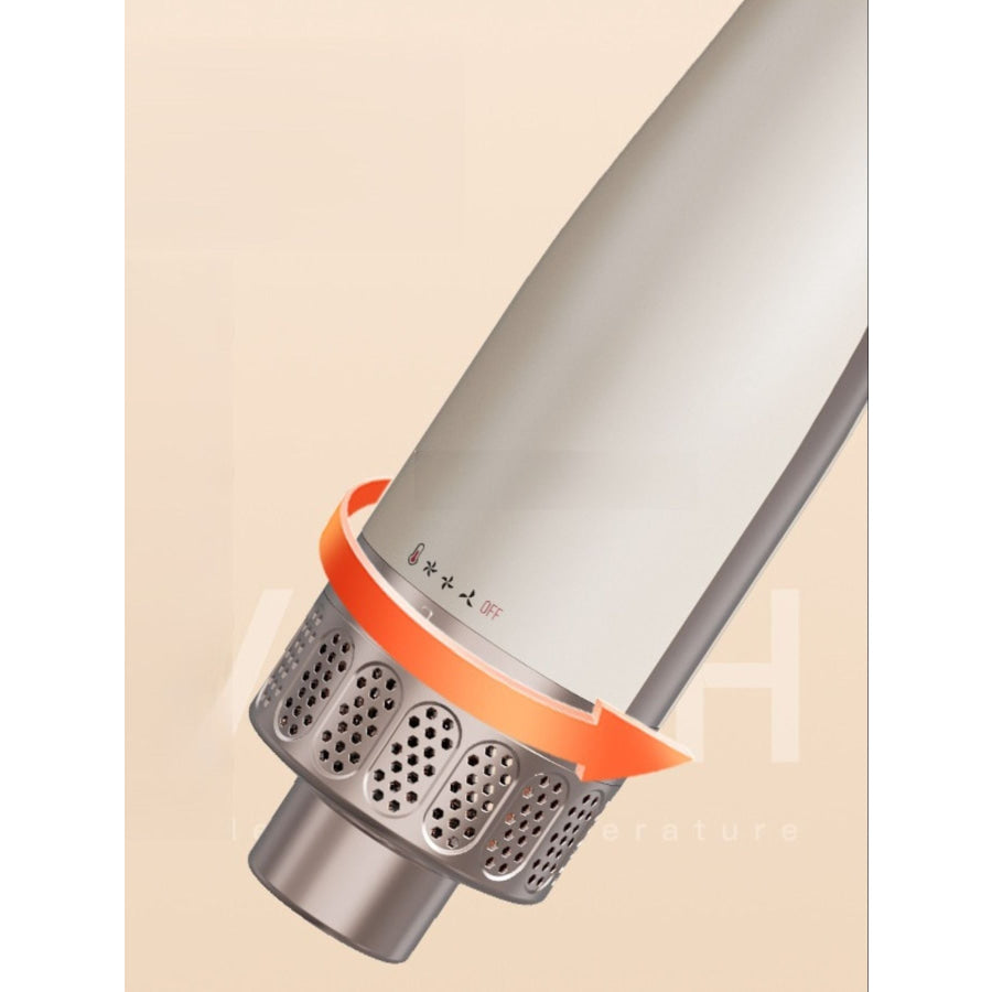 Portable Hot Air Brush Champagne / European plug Apparel and Accessories