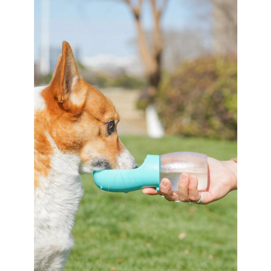Portable Leak-Proof Pet Water Bottle with Drinking Bowl Aqua / One Size Apparel and Accessories