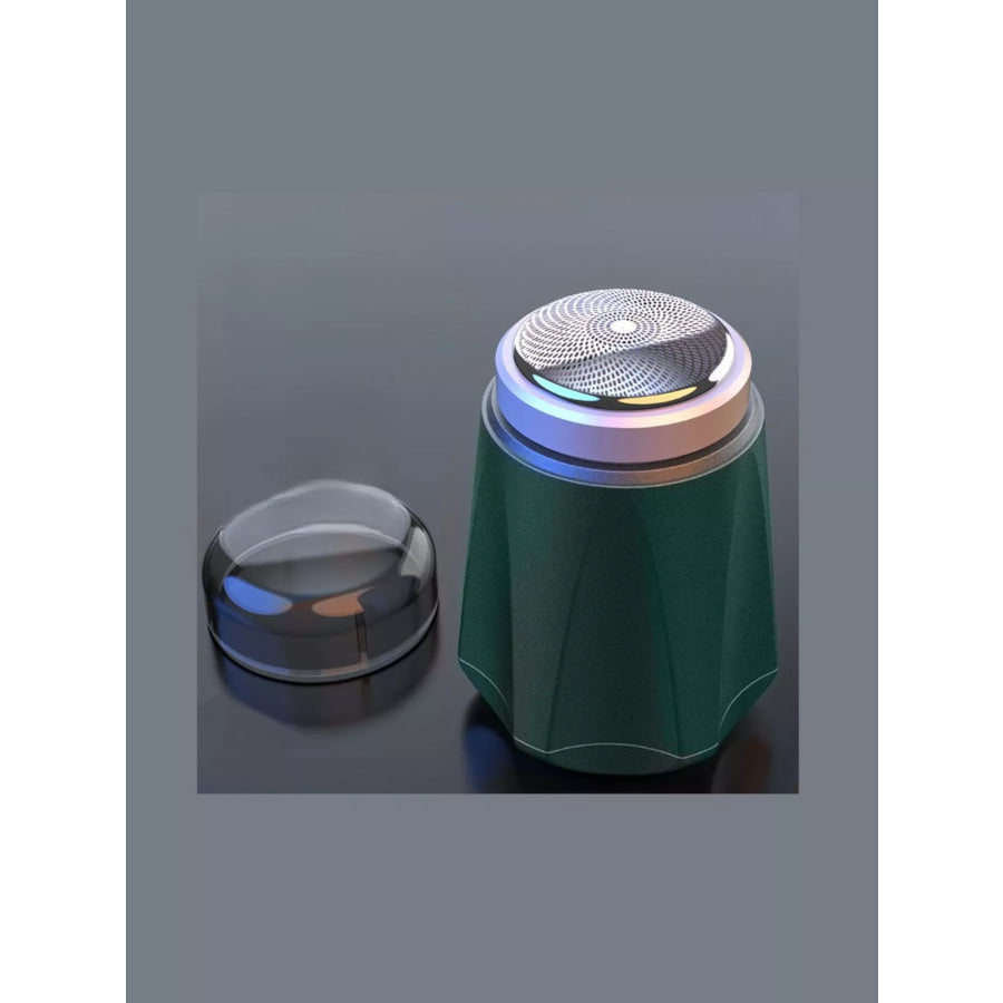 Portable Mini Electric Shaver Dark Green / One Size Apparel and Accessories
