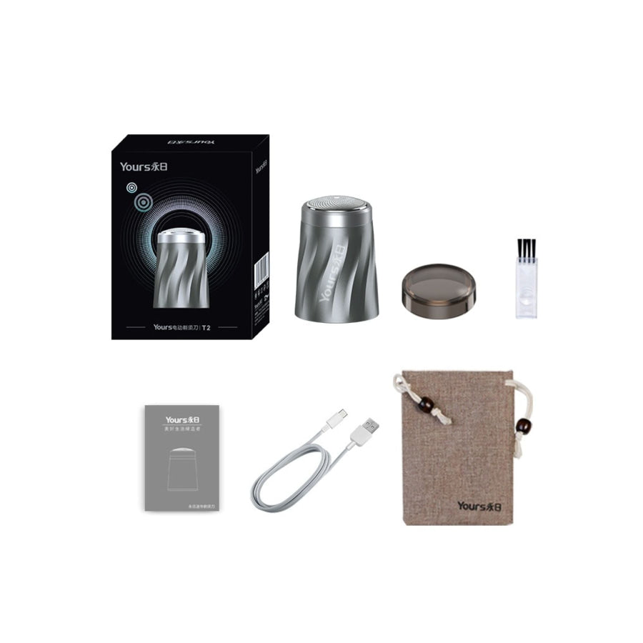 Portable Mini Electric Shaver Silver / ONESIZE Apparel and Accessories