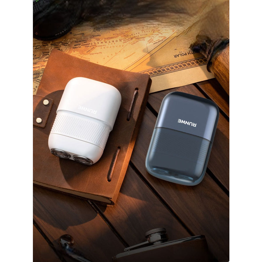Portable Mini Electric Shaver White / ONESIZE Apparel and Accessories